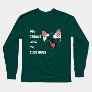 funny national love your pet day Long Sleeve T-Shirt